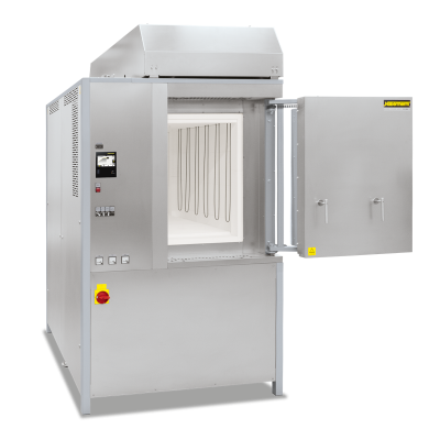High temperature chamber furnace HT 450/16 with two locking devices per door
