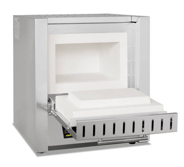 Muffle furnace L 9/11/SKM with flap door