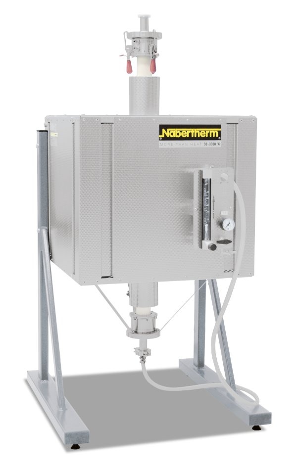 Tube furnace RHTV 50/150/17 with stand and gas supply system 2