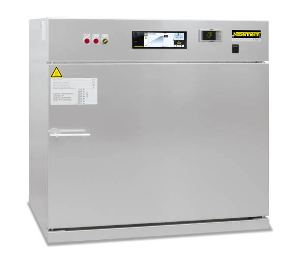 Oven TR 120 LS with safety technology according to EN 1539 for charges containing liquid solvents
