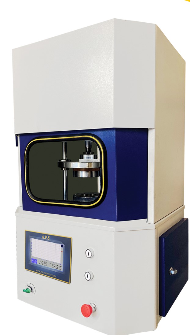 reu meter APS Rubber Rheometer (MDR) with 7-inch color touchscreen.
