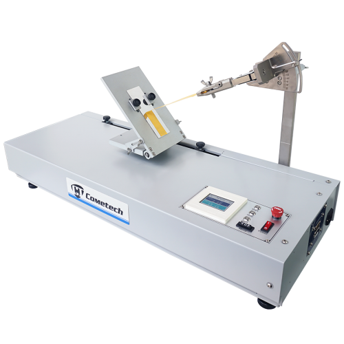 Cometech QC-507D3 Universal Material Tester Horizontal Type | 200N, 90°/180° Peel & Friction, 2.8" Touch Screen, ASTM D3330 / D1894 / D1000