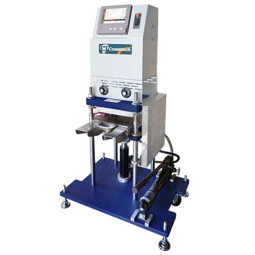 Cometech QC-677C Manual Hot Press – Floor-Standing Thermo Molding / Sample Preparation Press (100–500 kN)