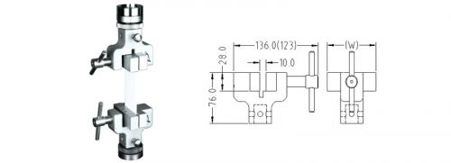 Cometech Series D Grips | Vice Action, Miniature Tensile, Flat Surface & Adjustable |